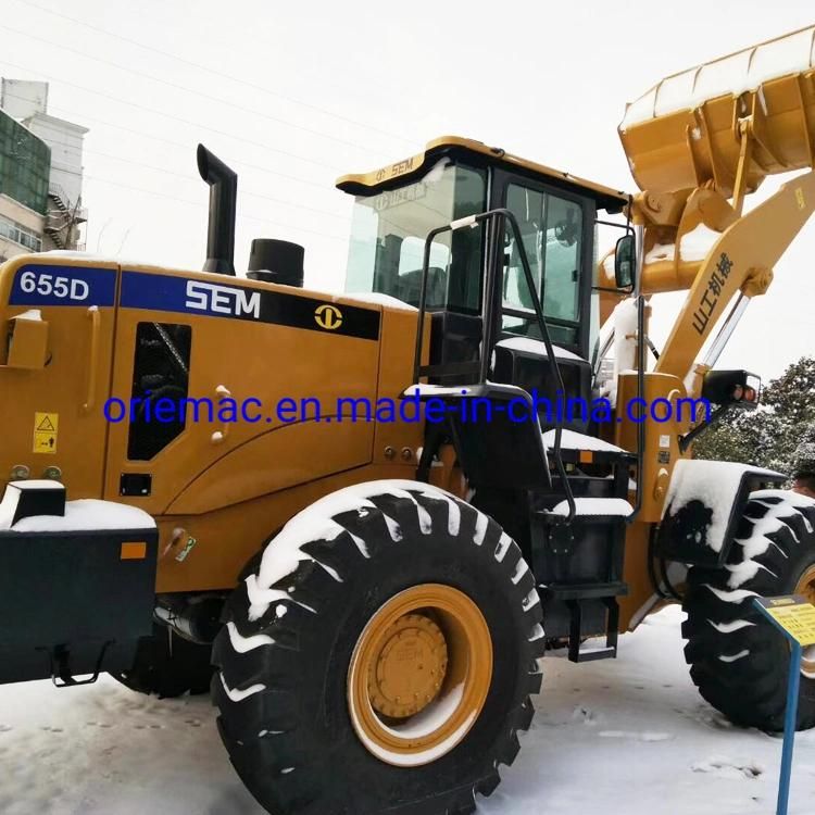 China 5ton Wheel Loader Cat Sem655D Telescopic Wheel Loader Track Loader Shovel Loader for Sale