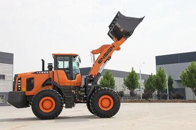 Wheel Loader 5 Ton Model Yx655 with Engine Power 162kw/ 220HP