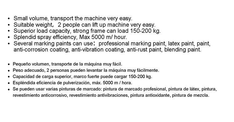 Ce Superior Quality Best Automatic Thermoplastic Road Marking Machines