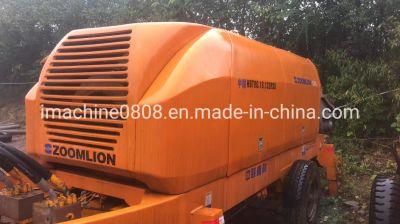 Good Condition Zoomlion 8018-132 Trailer Concrete Pump Best Selling