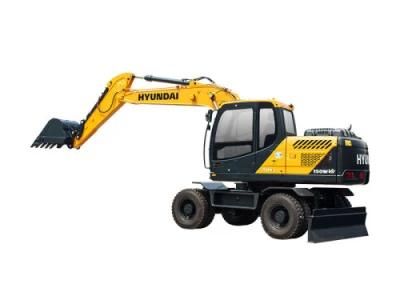 Hyundai R150wvs 15tons Wheel Excavator with 0.58cbm Bucket for Sale