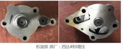 Oil Pump Engine Parts for Mini Small Loader Yunnei 490 S Yunnei (the market) , Sida 4102 4100/4102 Quanchai/Weifang/Tin Wood/Sida 490 36 Tooth