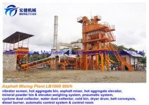 Asphalt Batching Plant Manufacture Xap80 China 80t/H Hot Mix Batch Type Small Asphalt Mixing Plant Price