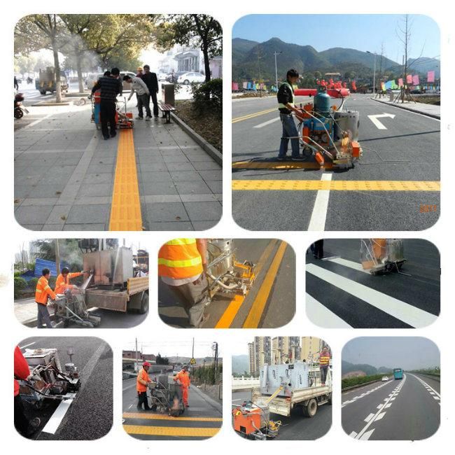 Asphalt Road Construction Thermoplastic Line Marking Paint Machine