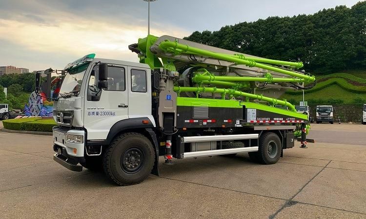 Zoomlion 38m 49m Vertical Reach Small Mounted Concrete Pump Truck