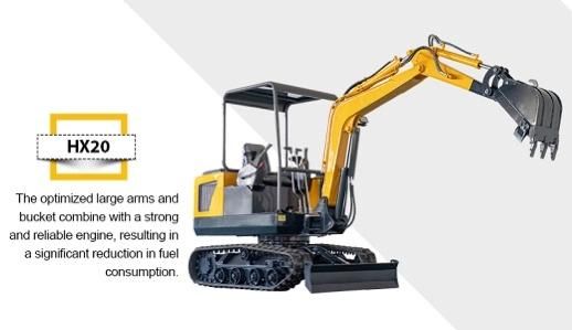 Ce Approved Mini Crawler Excavators with Yanmar Kubota Engine Multi-Function Used Machine
