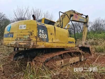 Used Mini Medium Backhoe Excavator Komatsu PC200-8 Construction Machine Second-Hand