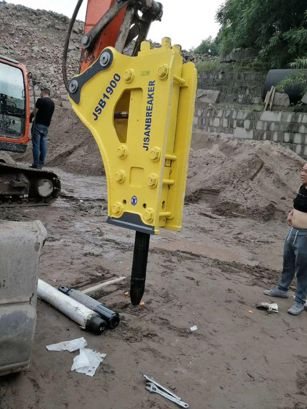 Box Type Hydraulic Breaker Jsb1900 Breaking Hammer for Excavator