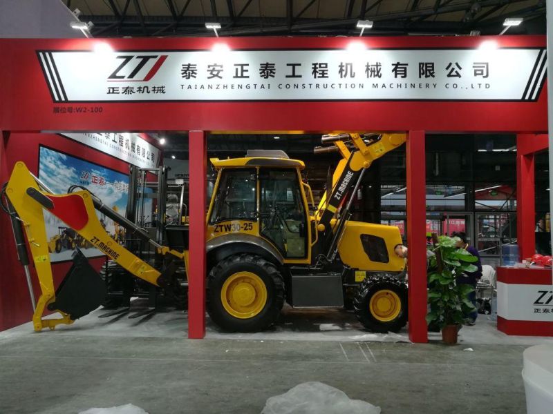 Ztw30-25 Chinese Factory Backhoe Loader International Front End Loader for Farm