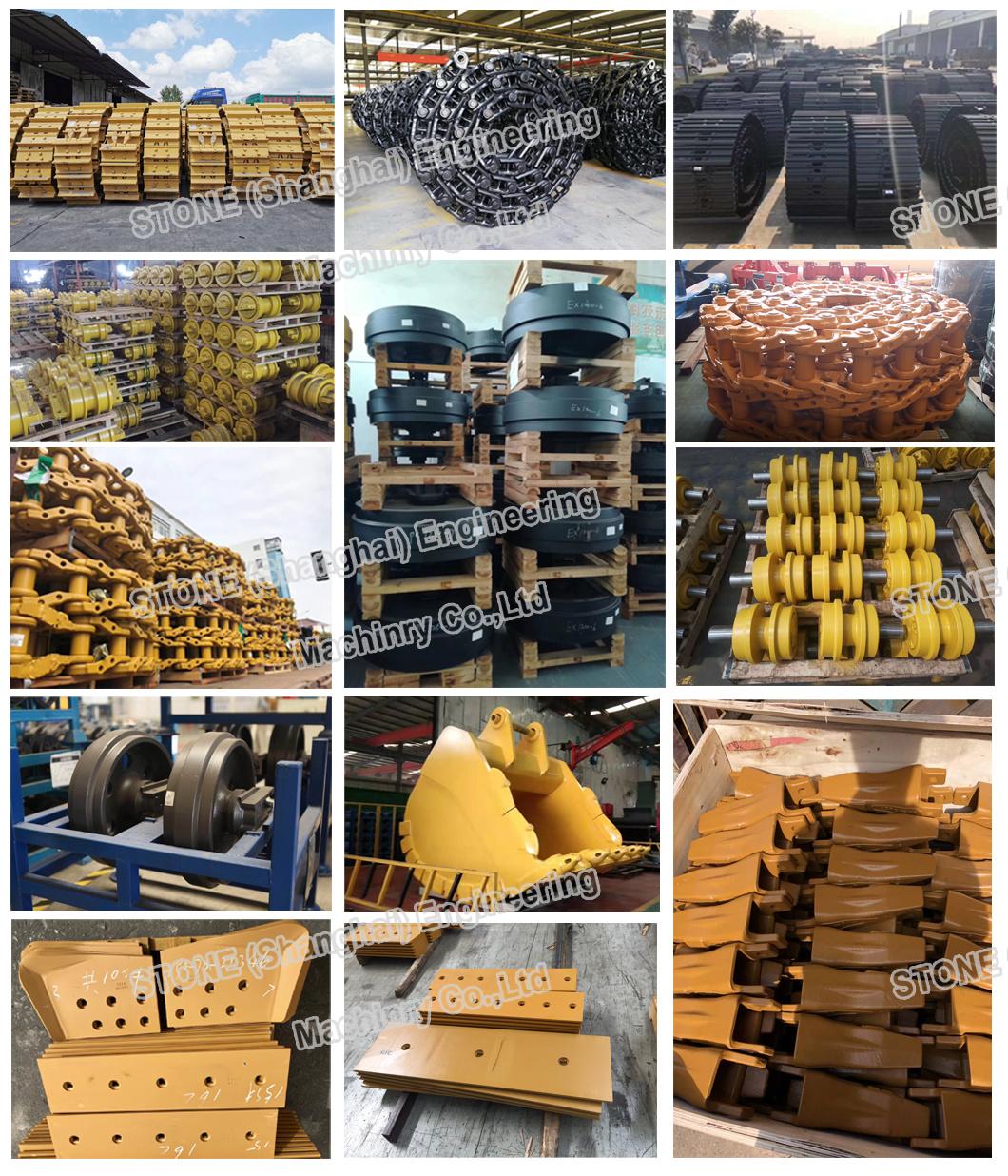 Crawler Excavator Bulldozer Undercarriage Steel Track Link Chain Assy Track Shoe Track Group Assembly for Caterpillar Komatsu