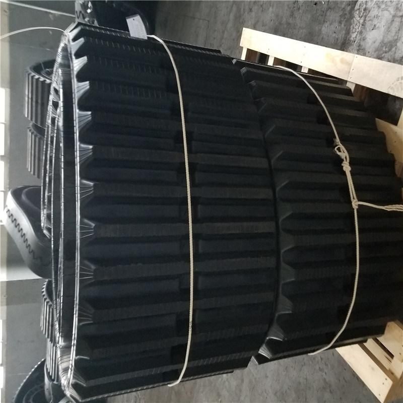 Rubber Track 650*125*80 for Cg70 Dumper Undercarriage