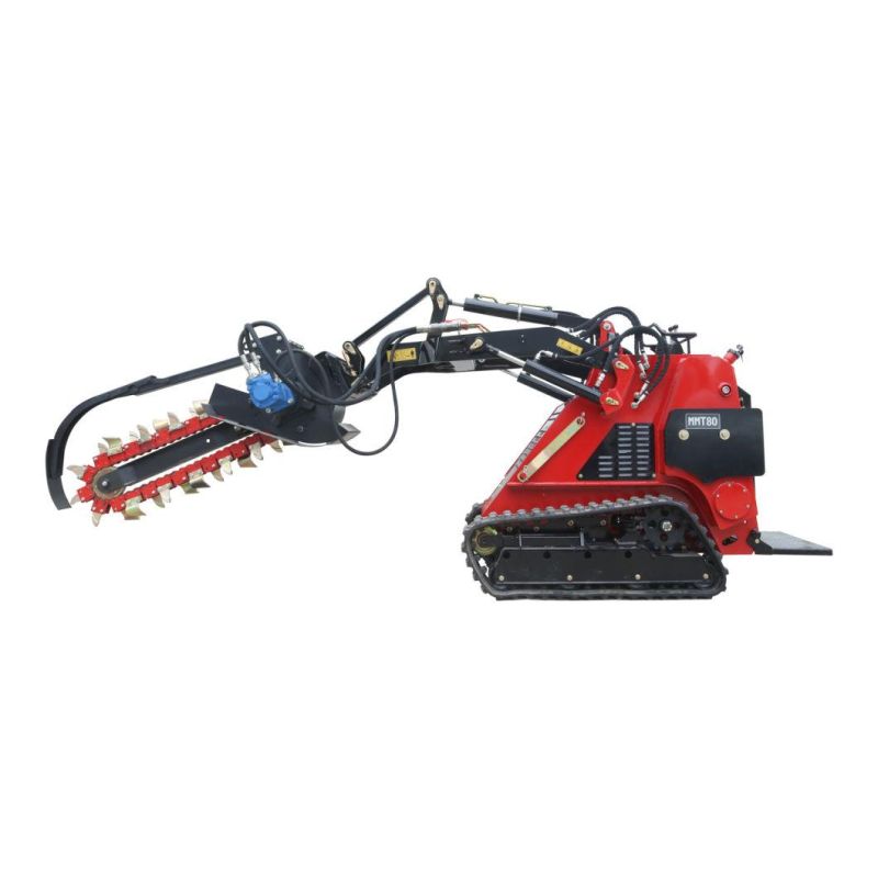 New Designed Mini Track Diesel Skid Steer Loader for Sale