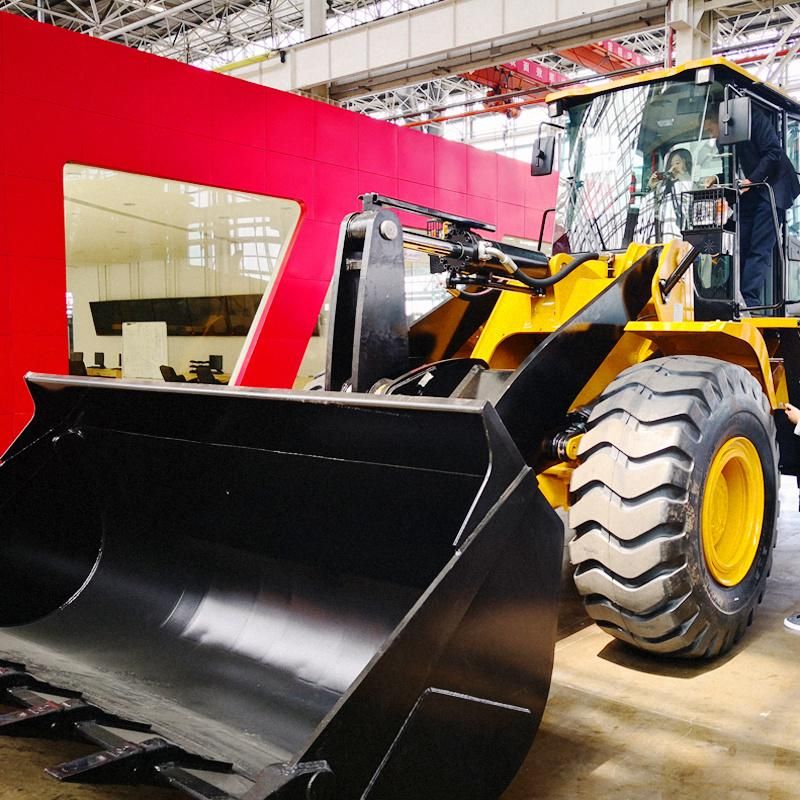 China 5000kg Pilot Joystick Wheel Loader Syl956h5 5000kgs 3m3 Front End Wheel Loader
