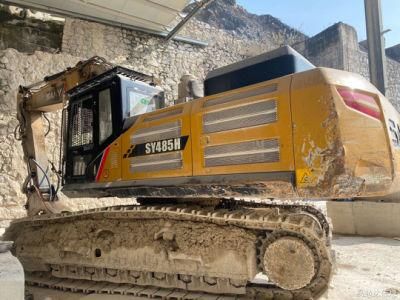 Used Mini Medium Backhoe Excavator Sany Sy485h Construction Machine Second-Hand