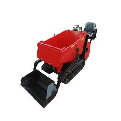 China Hot Sale Rubber Track Self-Loading Mini Dumper Mmt60/100