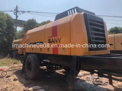 Best Selling Sy6016-110 Trailer Concrete Pump High Quality Secondhand