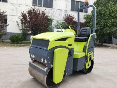 1 Ton 1.5 Ton 2 Ton Double Drum Vibratory Road Roller Compactor