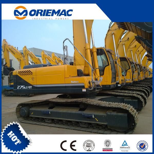 Hyundai R225LC-7 Construction Machinery 20 Tons Crawler Excavator with Hammer
