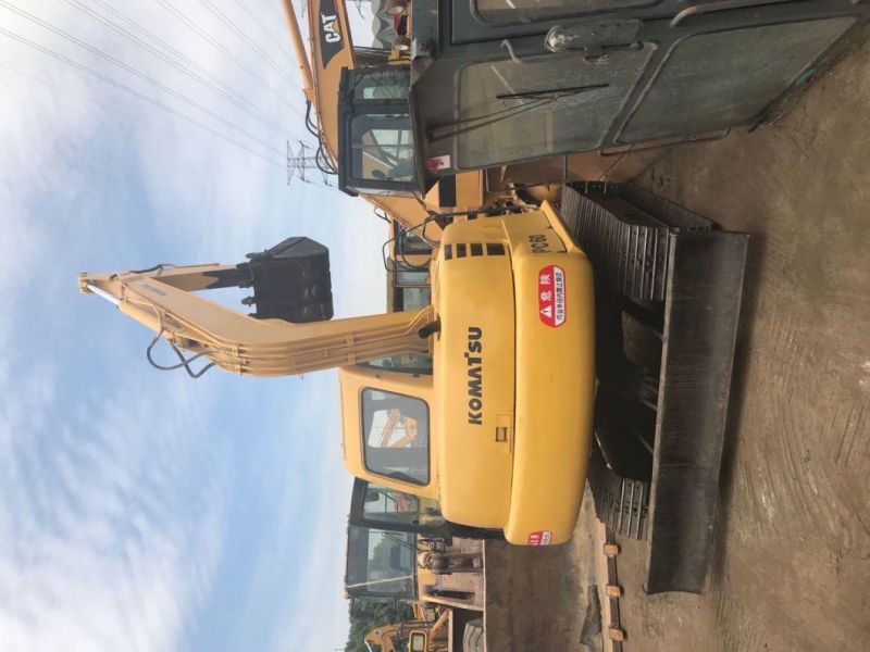 Original Japan 6 Ton Small Digger Komatsu PC60 Excavator