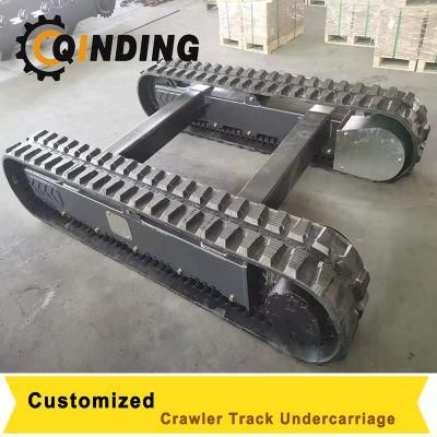 Harvesting Cold Milling Machines and Road Paves Crawler Track Chassis