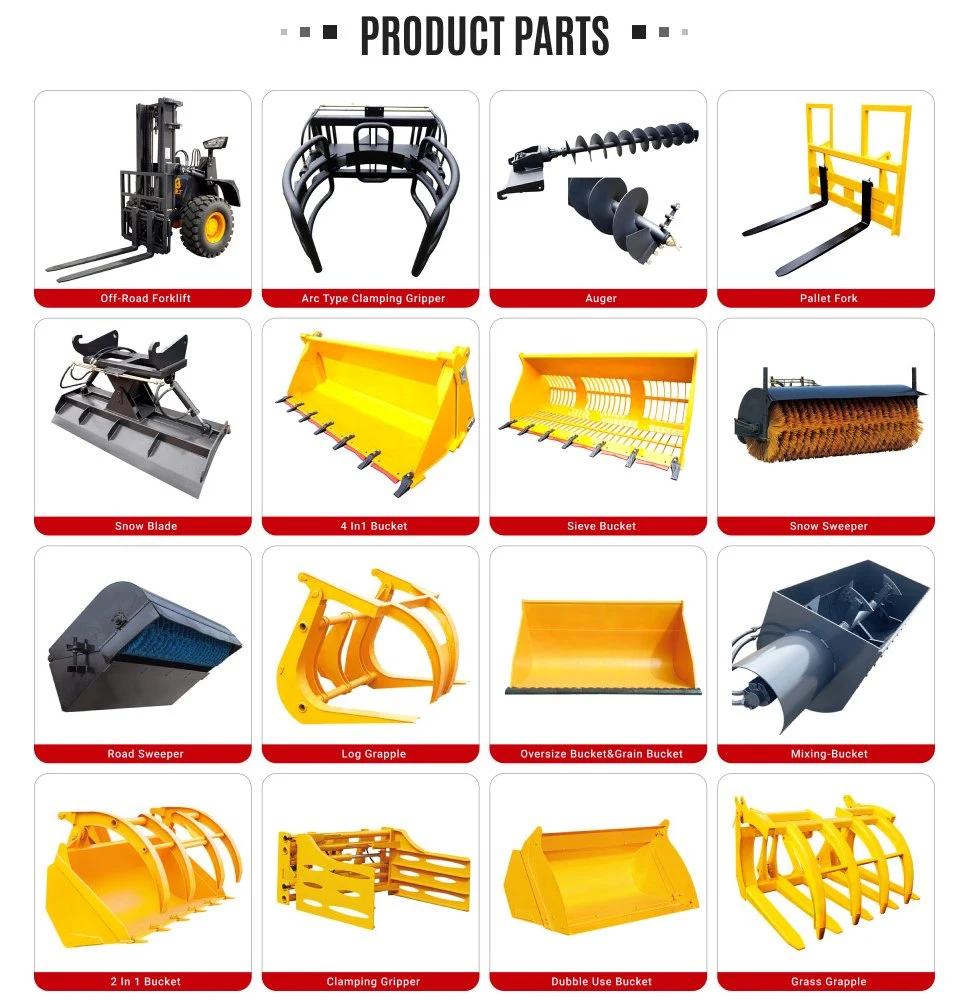 Telescopic Boom Compact Telehandler Small Agricultural/Construction Equipment Machinery Mini Wheel Loader with CE