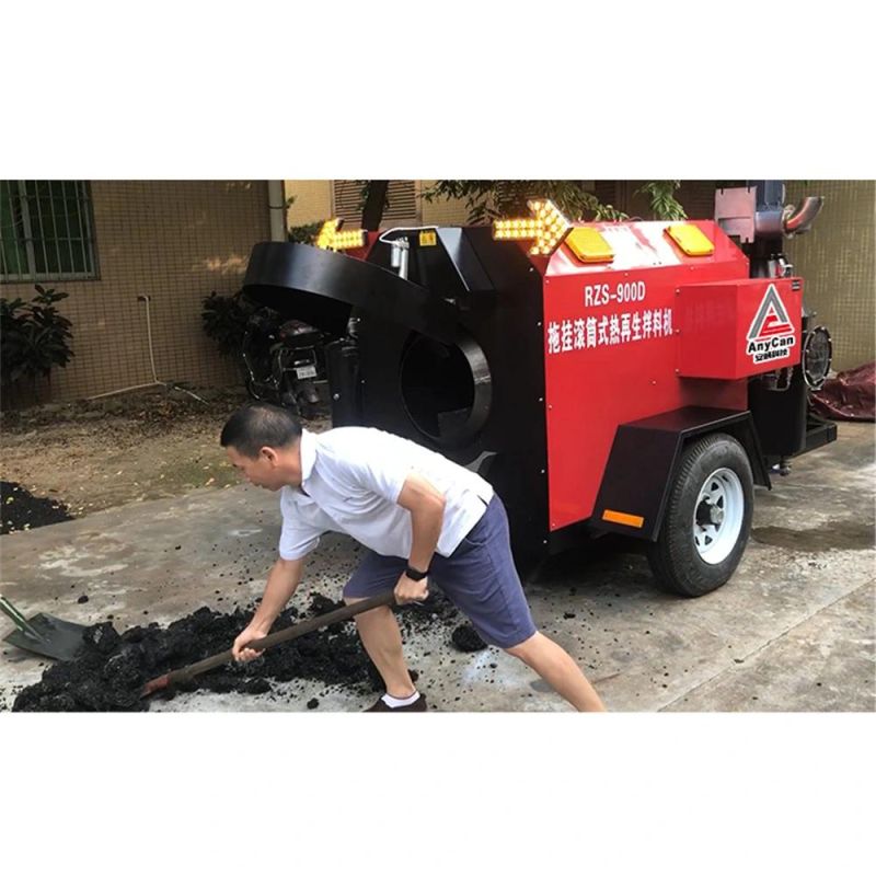 Mobile Towing Strong Power Asphalt Recycling Machine for Road Repair