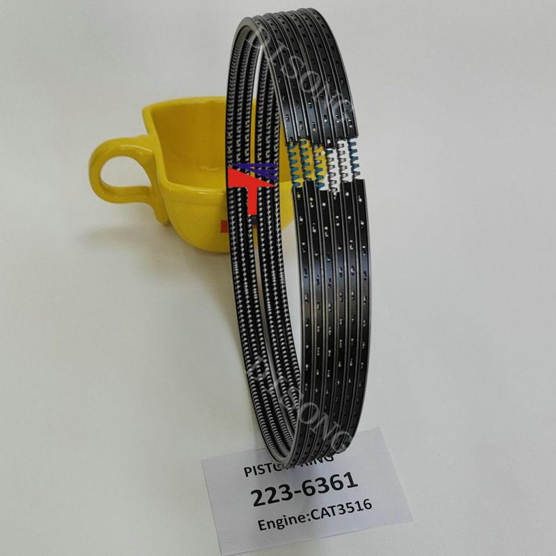 High Quality Diesel Engine Mechanical Parts Piston Ring 223-6361 for Engine Parts Cat3516 Generator Set