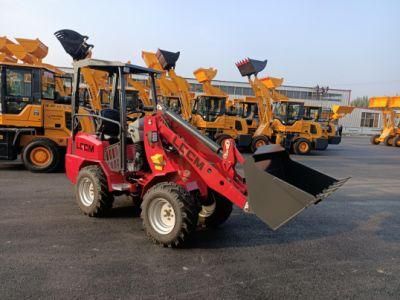 Lgcm Mechanical Control Articulated Mini Wheel Loader of 600kg/ 0.6t (LGE06)