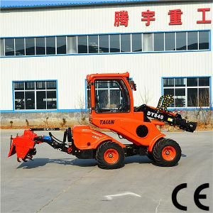 4WD Telescopic Loader Dy840 China Mini Wheel Loader for Europe Market