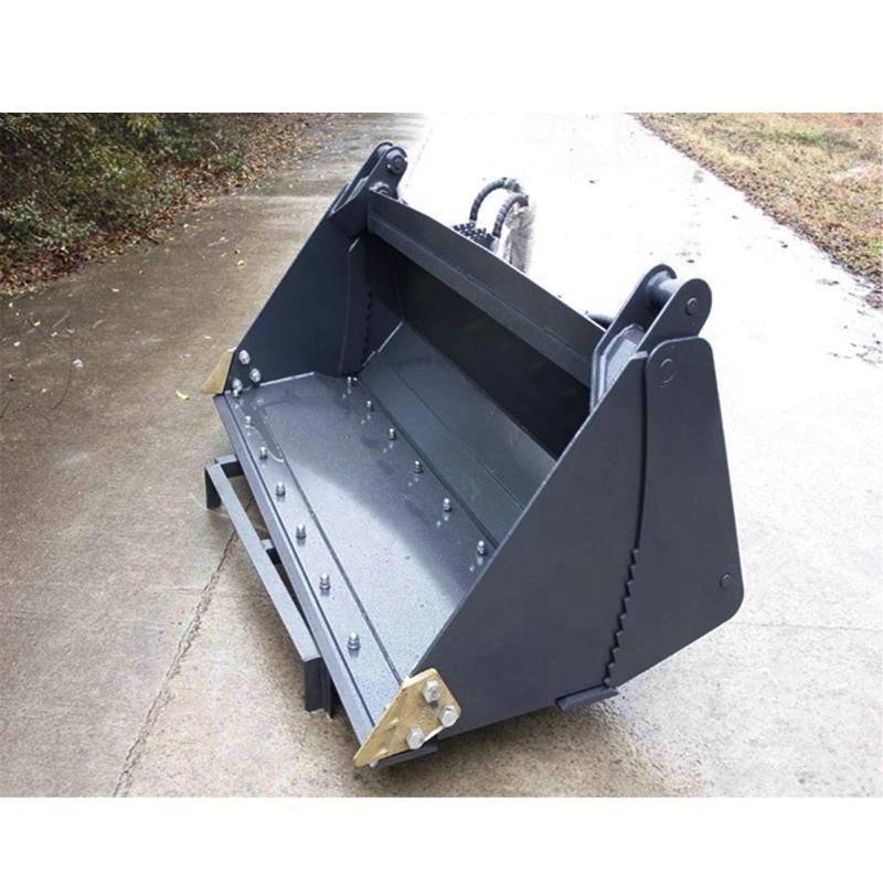 Skid Steer for Bucket Cleaning of Wheel Loader Telehandler