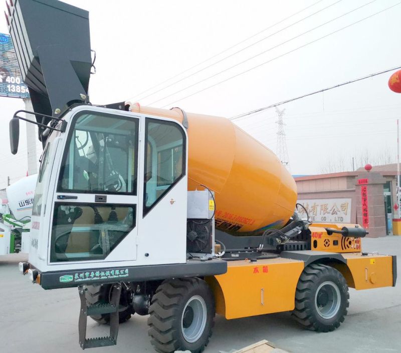 Hot Sales 4 M3 Self Loading Concrete Mixer Chinese Manufacturer