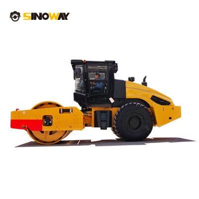 Road Construction Machine 26 Ton Hydraulic Vibratory Soil Compactor for Sale