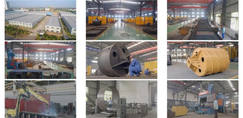 Rotary Rig Soil Drilling Bucket Tools for Bored Piles Foundation Construction Engineering