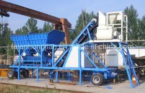 Mobile Concrete Mixing Plant Concrete Machinery Mixer Truck 25cbm M3/H