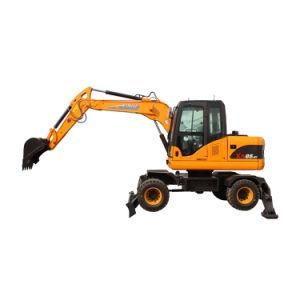 Hydraulic Wheel Excavator in Italy Trench Excavator Wheel