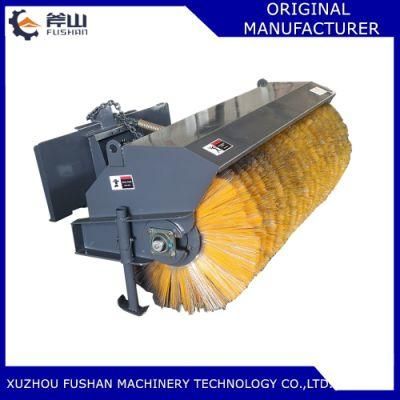 Angle Broom Sweeper for Skidsteer Loader Wheel Loader Front End Loaders