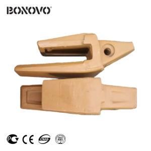 Bonovo V460 Excavator Bucket Teeth Tooth Tip Tips Nail Nails Adapter Adaptor 1455-6464 14556464 for Excavator Digger Trackhoe Backhoe