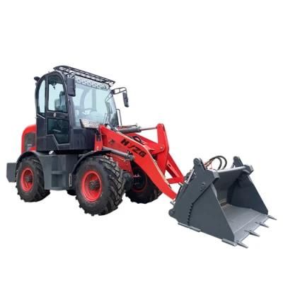 New 4WD Mini Loader with Front End Loader Wheel Loader