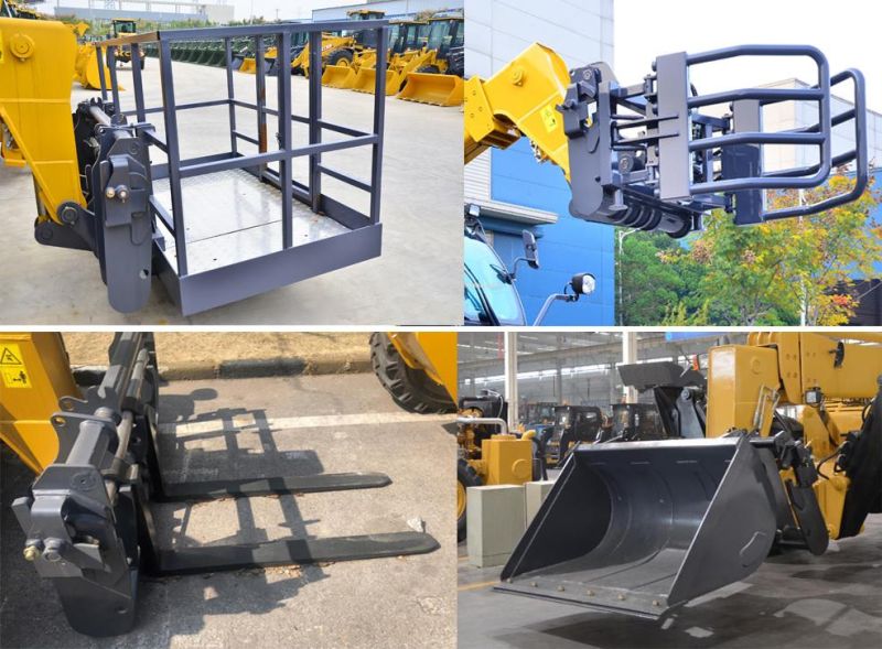 XCMG Telescopic Loaders 3.5 Ton 14m China Telescopic Boom Wheel Loader Handler Side Loader Boxes Xc6-3514 Price (more models for sale)