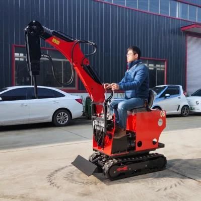 Hydraulic Crawler Chinese 800 Kg Mini Excavator and Excavator