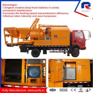 Diesel and Electric Truck Mounted Concrete Mixer Pump for Sale (JBC40)