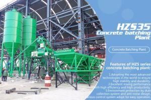 Environmental Friendly Hzs35 Concrete Batching Plant