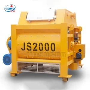 Top Quality Good Price Factory Supply Js2000 Concrete Mixer