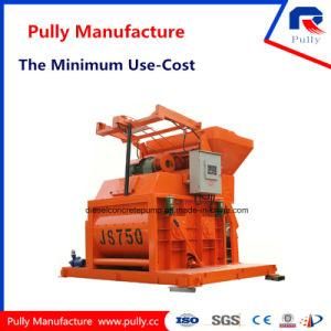 Pully Js750 Twin-Shaft Concrete Mixer