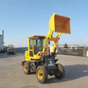 Constructin Machinery 0.8t/0.3m3 Front End Mini Wheel Loader