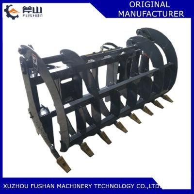 Skid Steer Loader Attachment Hydraulic Grapples