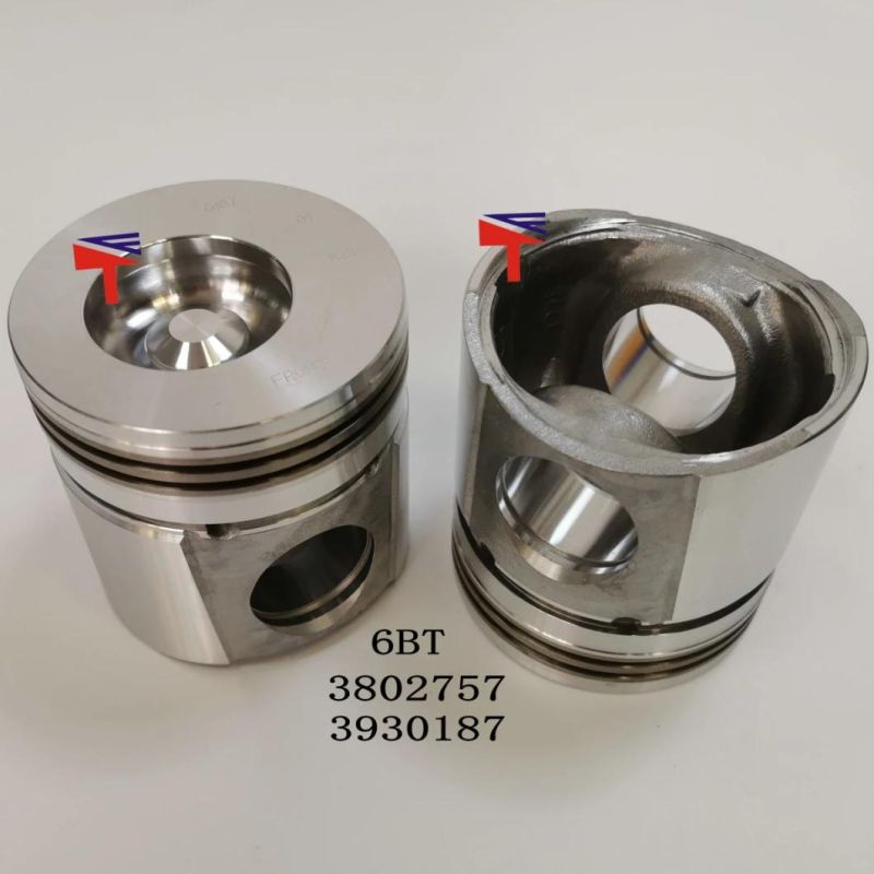High Quality Diesel Engine Mechanical Parts Piston 3802757 3930187 for Engine Parts 6bt 5.9 Generator Set
