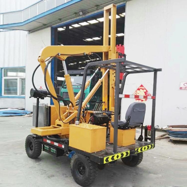 High Quality Ground Screw Hydraulic Press Pile Driver Machine for Sale