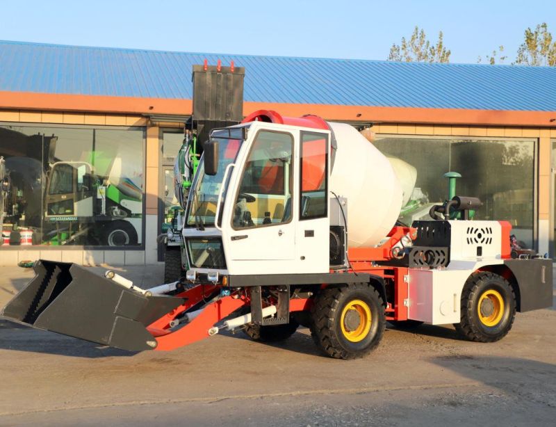 Jbc1.6r Self Loading Concrete Mixer