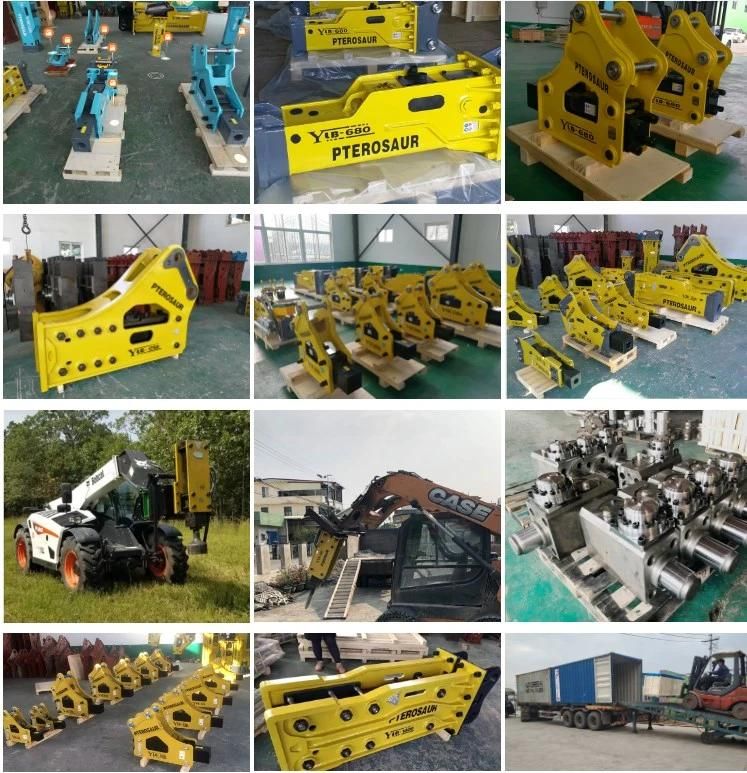 Box Silent Type Hydraulic Rock Breaker for 11-16tons of Excavator